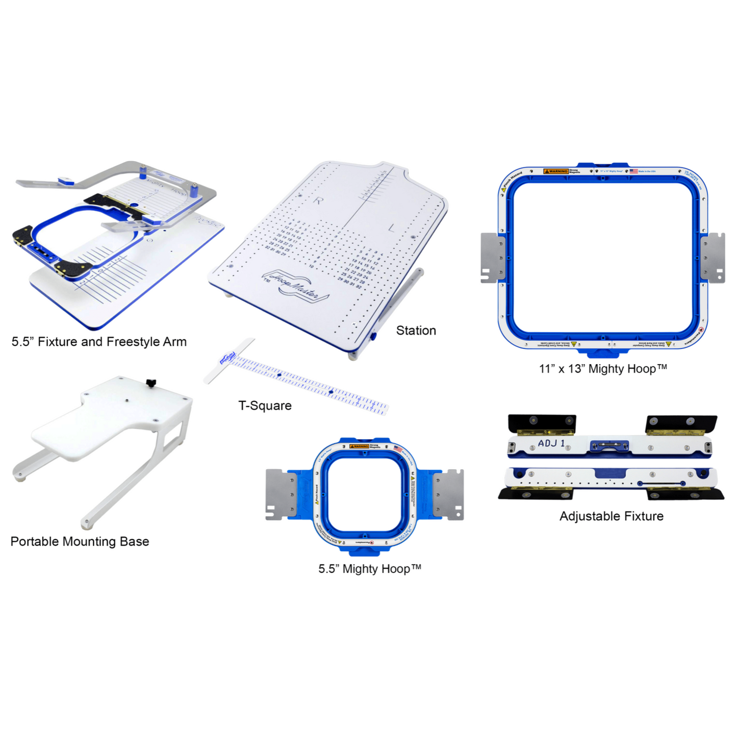Smartstitch S-1502HC 5.5″ with 11×13” Mighty Hoop Kit
