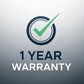 One-year warranty (up to four purchases)