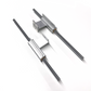 S-1001 guide rails and support columns