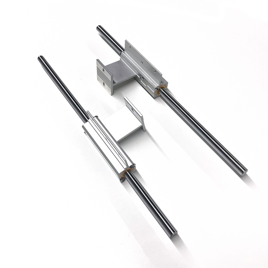 S-1001 guide rails and support columns