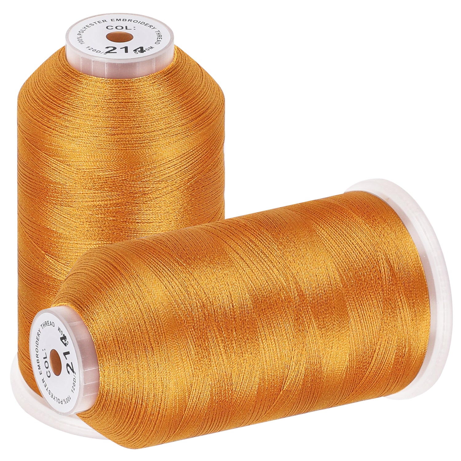 2 Spools of 5000M Embroidery Thread – Smartstitch