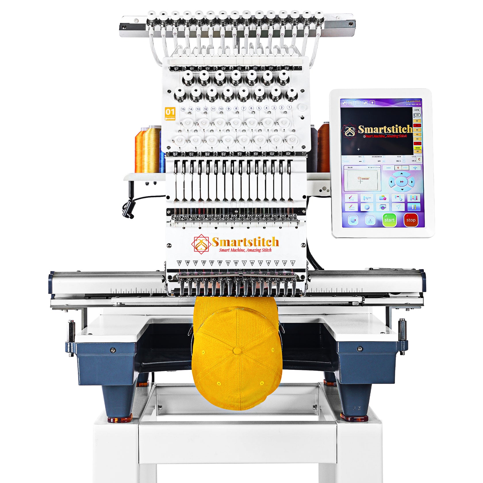 Smartstitch Embroidery Machine S1501, 15 Needles, Max Speed 1200RPM, C