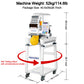 Smartstitch S-1201 Plus Embroidery Machine with 12 Needles, 1200SPM, 10" Screen With Wifi, 16"×12" Large Embroidery Area, Commercial Embroidery Machine for 3D Hats, Flats and More (including embroidery starter kit)
