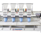 Smartstitch Embroidery Machine 4 heads, Max Speed 1200RPM, Embroidery Machine for Hats and Clothing