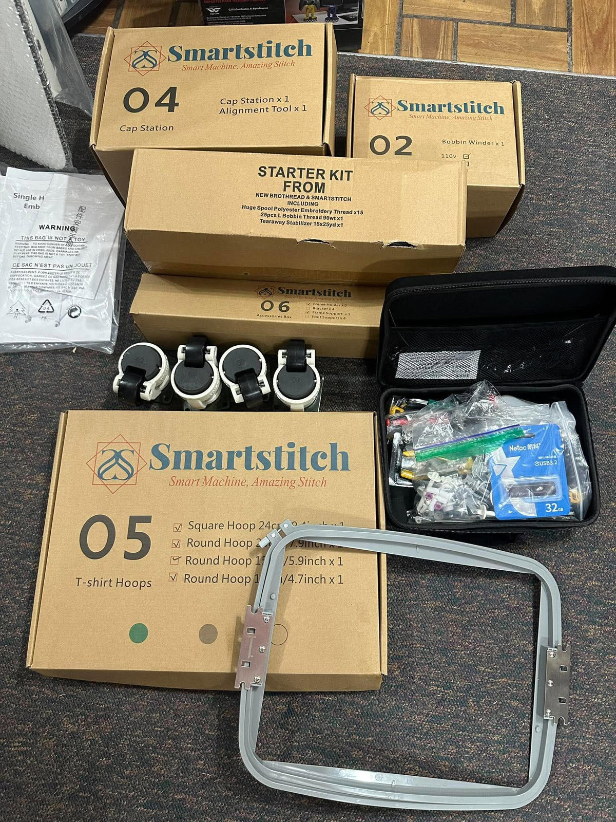 Smartstitch Refurbished 1201 Machine, Condition: very good 20261027