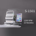 Smartstitch Embroidery Machine S1501, 15 Needles, WiFi Available, 12"